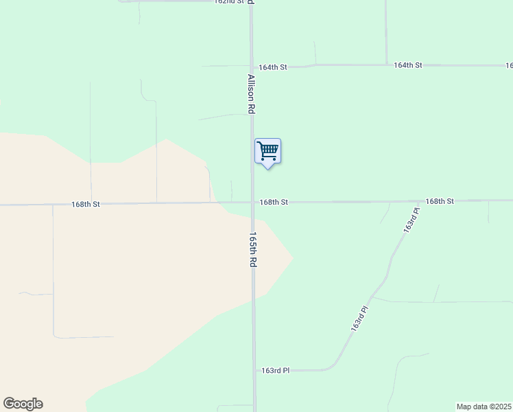 map of restaurants, bars, coffee shops, grocery stores, and more near 16806 165th Road in Live Oak