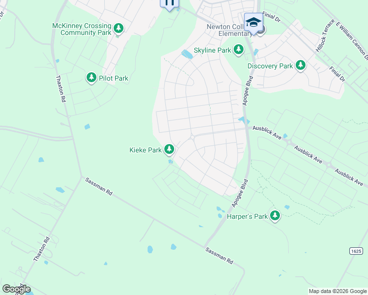 map of restaurants, bars, coffee shops, grocery stores, and more near 8100 Sassman Road in Austin