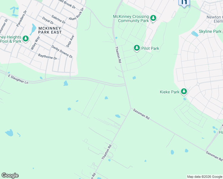 map of restaurants, bars, coffee shops, grocery stores, and more near 9004 Thaxton Road in Austin