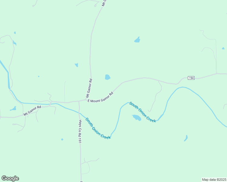 map of restaurants, bars, coffee shops, grocery stores, and more near 2904 East Mount Gainor Road in Dripping Springs