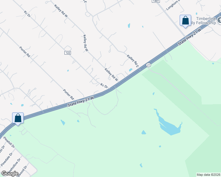 map of restaurants, bars, coffee shops, grocery stores, and more near 985 Texas 21 in Bastrop