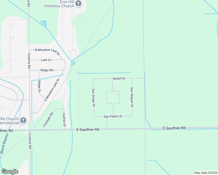 map of restaurants, bars, coffee shops, grocery stores, and more near 3924-3960 Laredo Cir in Lake Charles