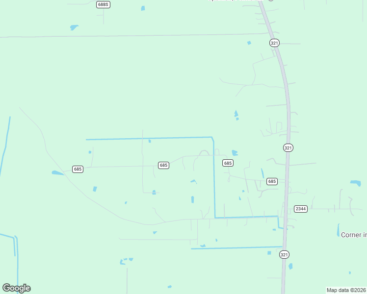 map of restaurants, bars, coffee shops, grocery stores, and more near 566 County Road 685 in Dayton