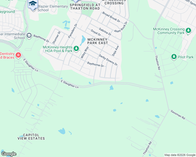 map of restaurants, bars, coffee shops, grocery stores, and more near 9113 Winter Haven Road in Austin