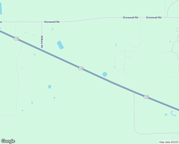 map of restaurants, bars, coffee shops, grocery stores, and more near Hwy 105 in Sour Lake