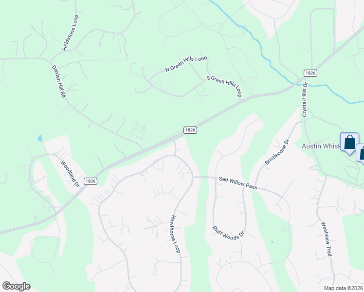 map of restaurants, bars, coffee shops, grocery stores, and more near 1043 Arbor Canyon Pass in Driftwood