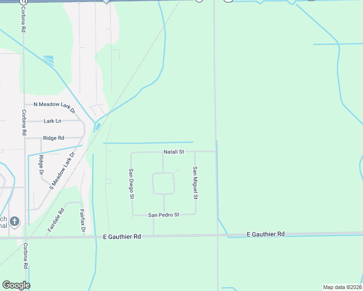 map of restaurants, bars, coffee shops, grocery stores, and more near 4048 Natali Street in Lake Charles