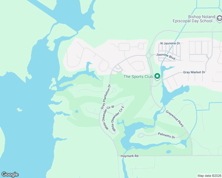 map of restaurants, bars, coffee shops, grocery stores, and more near 4160 Primrose Drive in Lake Charles