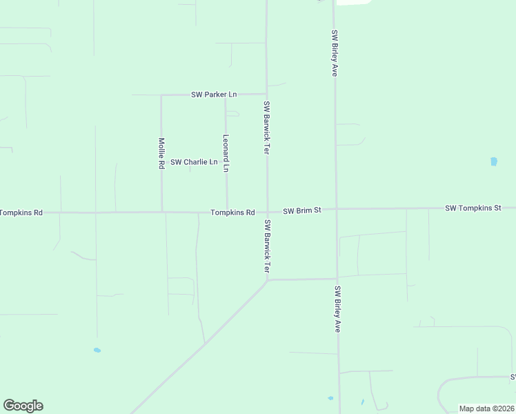 map of restaurants, bars, coffee shops, grocery stores, and more near 141 Southwest Brim Street in Lake City