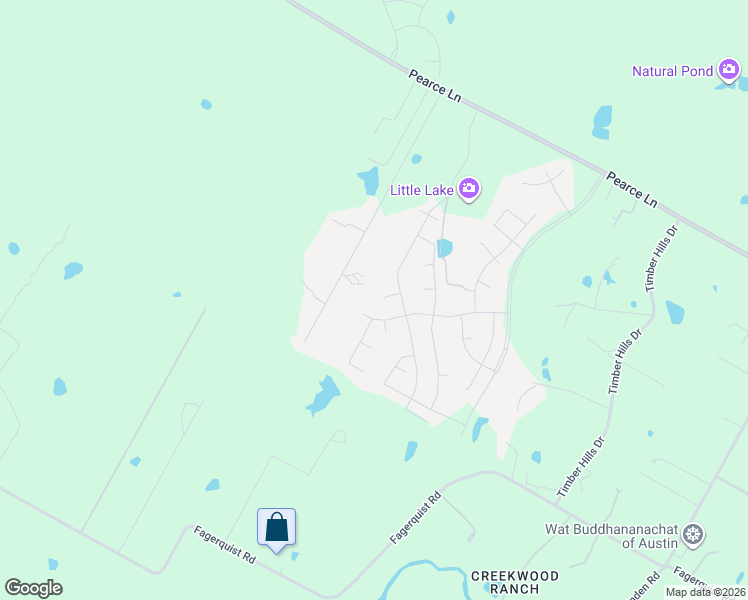 map of restaurants, bars, coffee shops, grocery stores, and more near 15212 Sweet Mimosa Drive in Del Valle