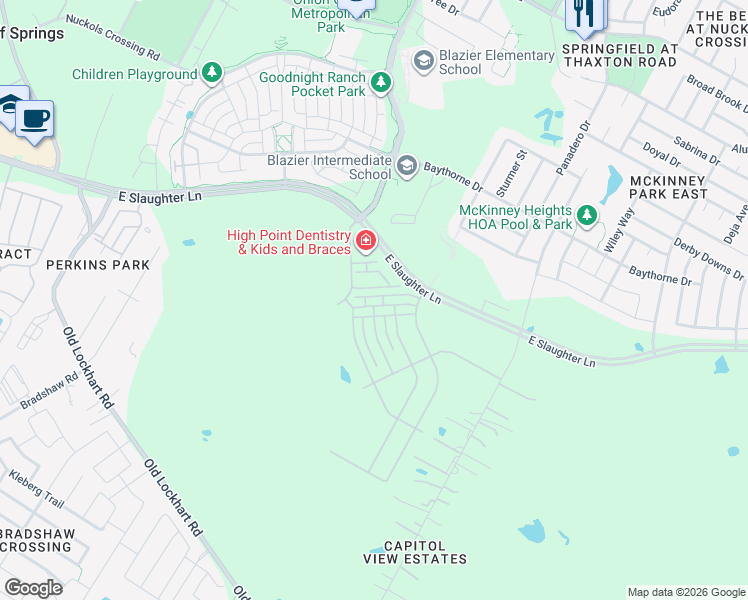 map of restaurants, bars, coffee shops, grocery stores, and more near 8928 Ipswich Bay Dr in Austin