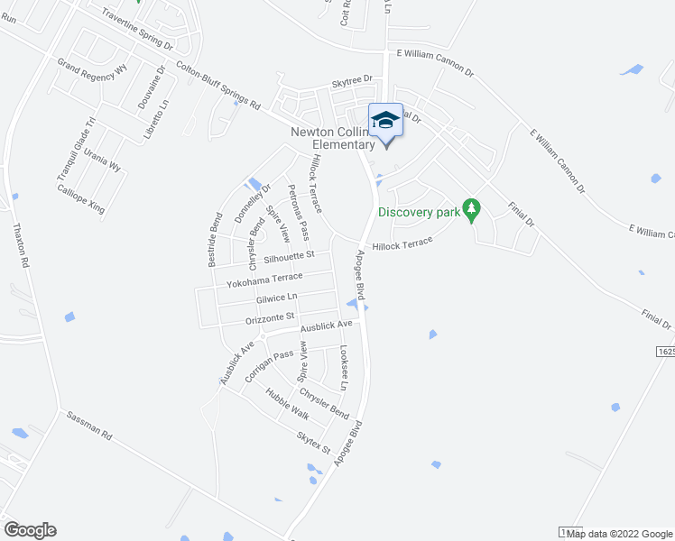 map of restaurants, bars, coffee shops, grocery stores, and more near 8417 Looksee Lane in Austin