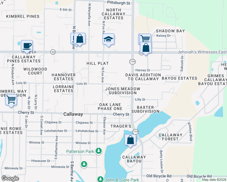 map of restaurants, bars, coffee shops, grocery stores, and more near 155 Reagan Road in Panama City