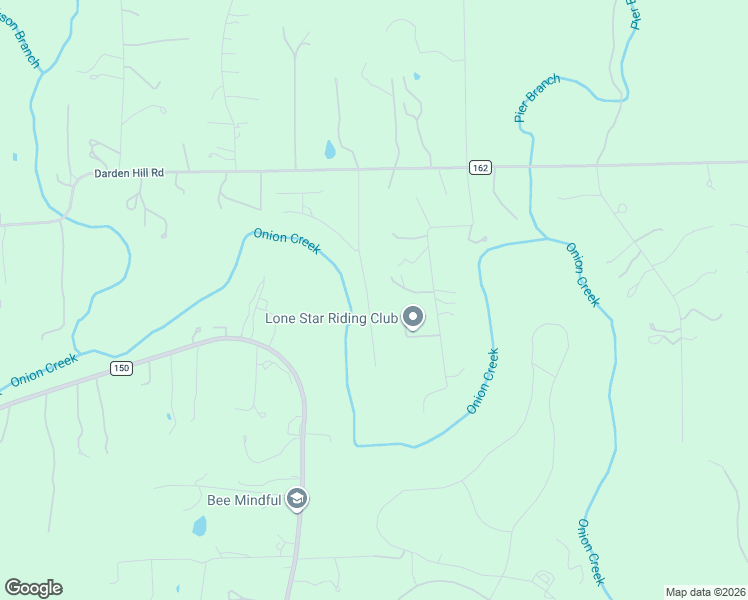 map of restaurants, bars, coffee shops, grocery stores, and more near 401 Onion Creek Lane in Driftwood