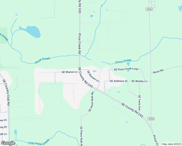 map of restaurants, bars, coffee shops, grocery stores, and more near 292 Southeast Yankee Terrace in Lake City