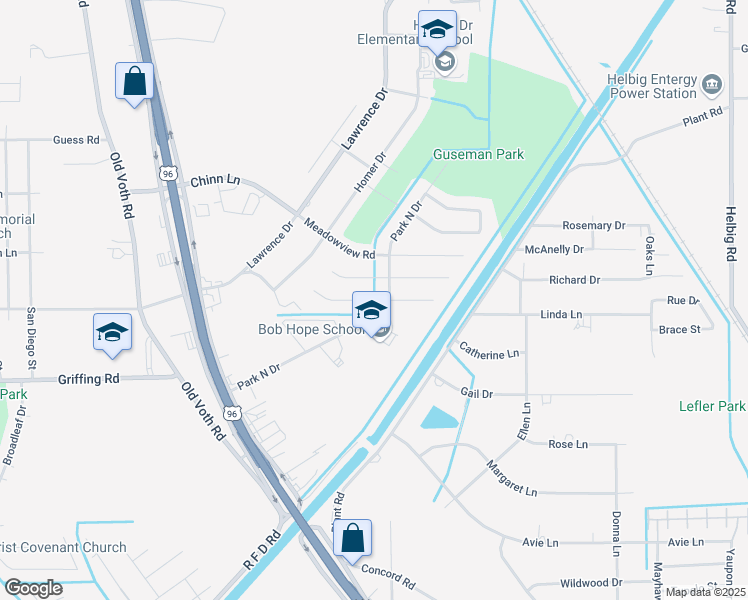 map of restaurants, bars, coffee shops, grocery stores, and more near 5830 Sunbird Lane in Beaumont