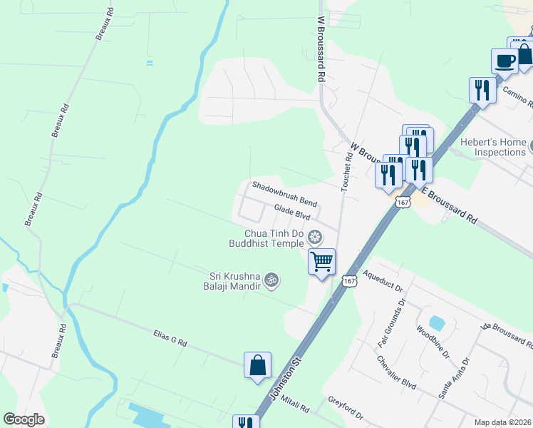 map of restaurants, bars, coffee shops, grocery stores, and more near 111 Wildflower Ln in Lafayette