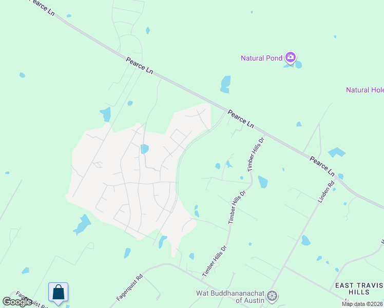 map of restaurants, bars, coffee shops, grocery stores, and more near 7401 Sun Chase Parkway in Del Valle