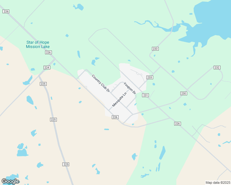 map of restaurants, bars, coffee shops, grocery stores, and more near 1018 County Road 229 in Giddings