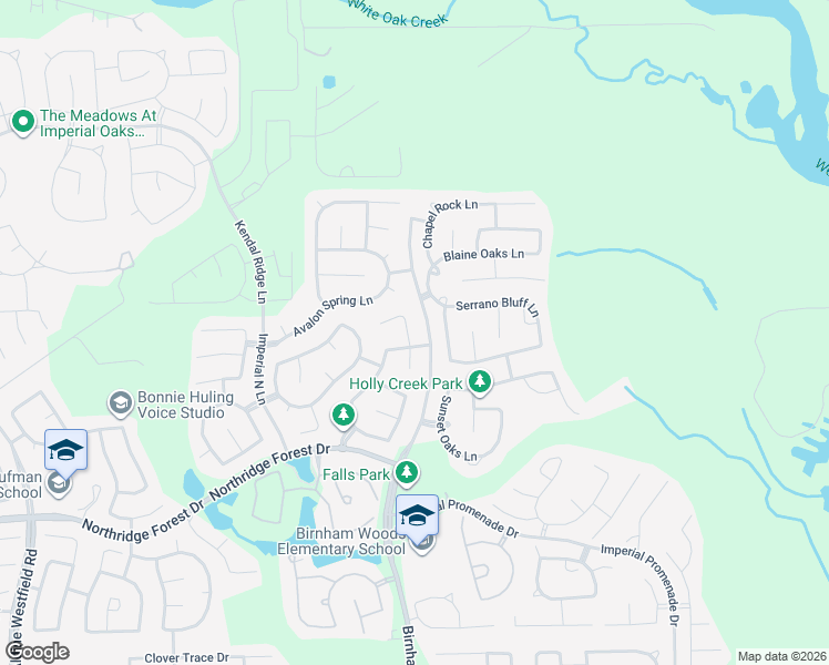map of restaurants, bars, coffee shops, grocery stores, and more near 31506 Orchard Hill Lane in Spring
