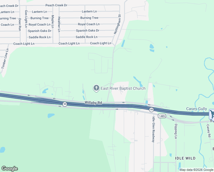 map of restaurants, bars, coffee shops, grocery stores, and more near 20188 Willaby Road in New Caney