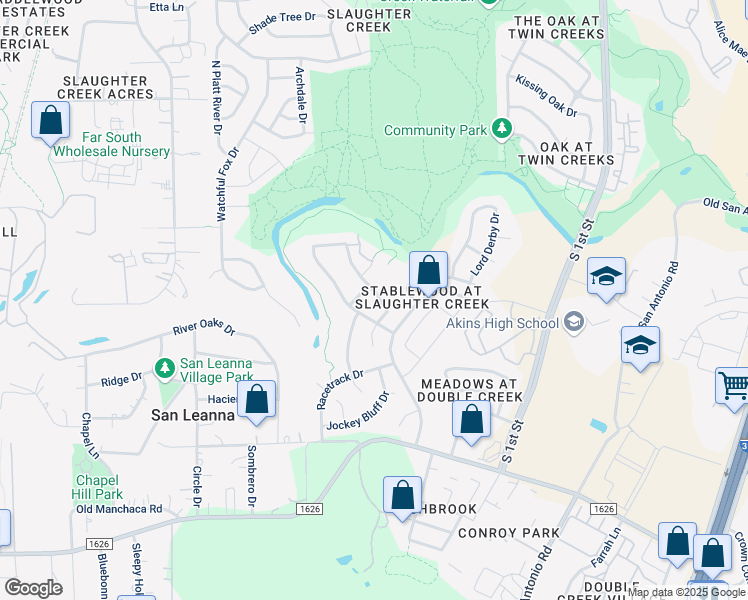 map of restaurants, bars, coffee shops, grocery stores, and more near 10912 Sea Hero Lane in Austin