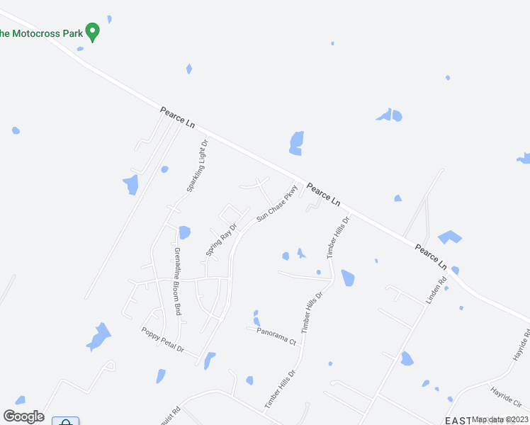 map of restaurants, bars, coffee shops, grocery stores, and more near 7401 Sun Chase Parkway in Del Valle