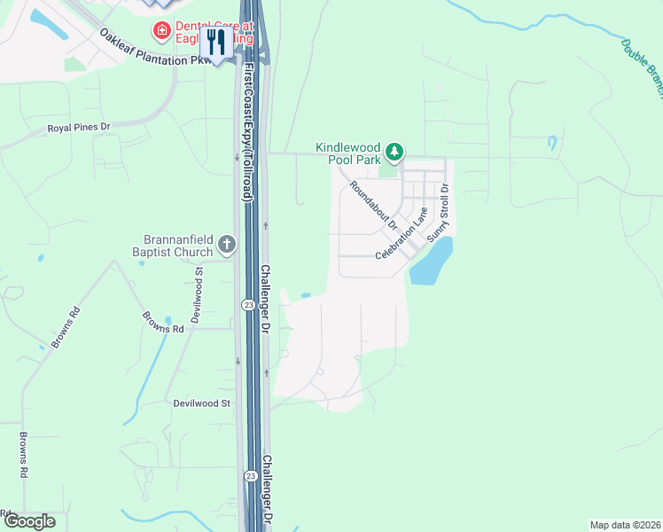 map of restaurants, bars, coffee shops, grocery stores, and more near 792 Sunny Stroll Drive in Middleburg