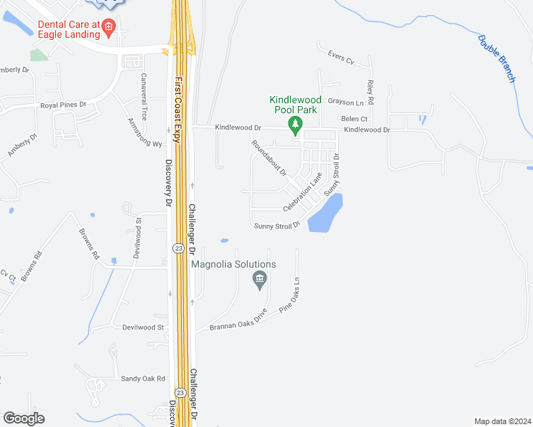 map of restaurants, bars, coffee shops, grocery stores, and more near 829 Celebration Lane in Middleburg