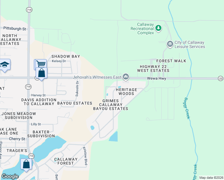 map of restaurants, bars, coffee shops, grocery stores, and more near 202 Hugh Thomas Drive in Panama City