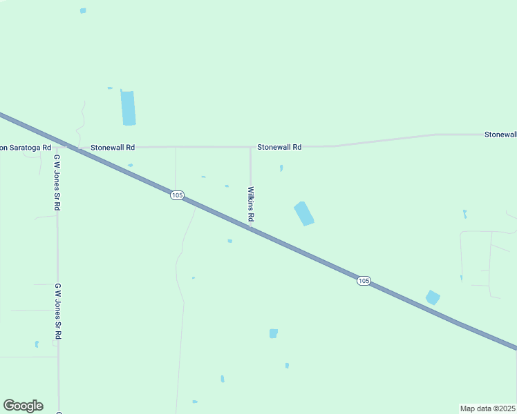 map of restaurants, bars, coffee shops, grocery stores, and more near 15405 Wilkins Road in Sour Lake