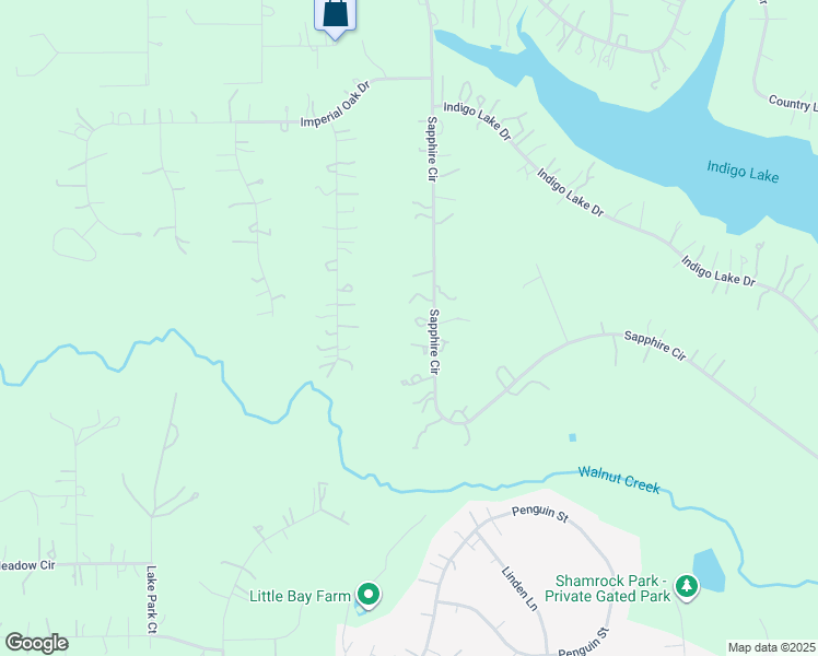 map of restaurants, bars, coffee shops, grocery stores, and more near 20215 Sapphire Circle in Magnolia