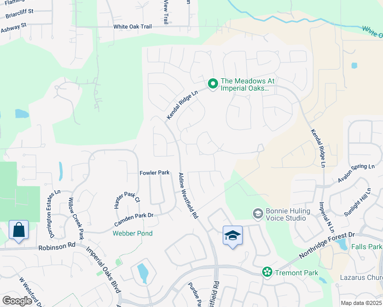 map of restaurants, bars, coffee shops, grocery stores, and more near 31831 Forest Oak Lane in Conroe
