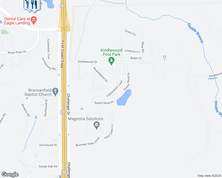 map of restaurants, bars, coffee shops, grocery stores, and more near 3247 Roundabout Drive in Middleburg