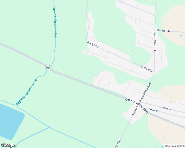 map of restaurants, bars, coffee shops, grocery stores, and more near 1023 Cypress Creek Loop in Saint Martinville