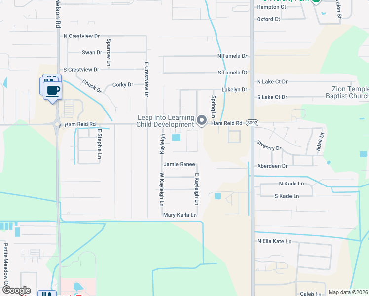 map of restaurants, bars, coffee shops, grocery stores, and more near 1409 South Dietrich Loop in Lake Charles