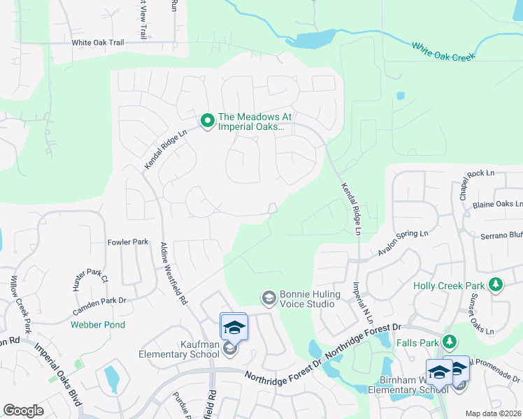 map of restaurants, bars, coffee shops, grocery stores, and more near 2905 Woodland Glen Lane in Conroe