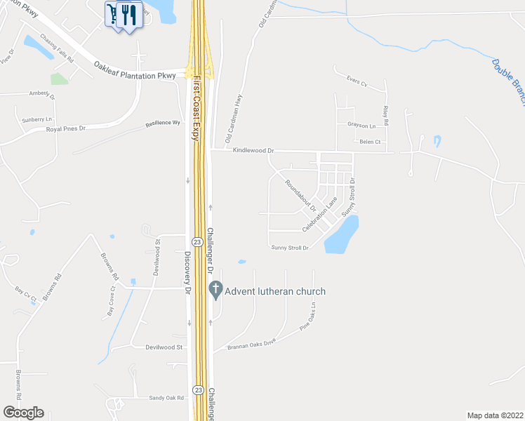 map of restaurants, bars, coffee shops, grocery stores, and more near 865 Sunny Stroll Drive in Middleburg