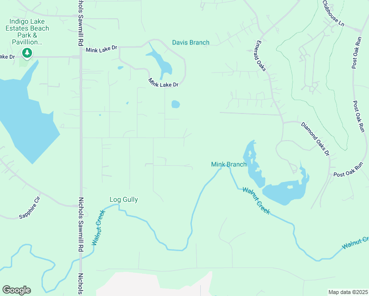 map of restaurants, bars, coffee shops, grocery stores, and more near 18525 Horseshoe Trail in Magnolia