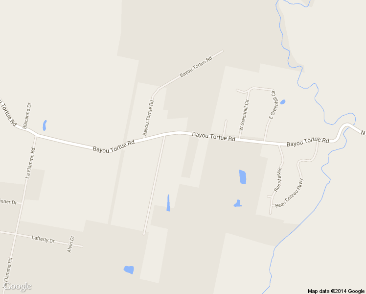 map of restaurants, bars, coffee shops, grocery stores, and more near 636 Bayou Tortue Rd in Broussard
