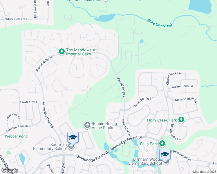 map of restaurants, bars, coffee shops, grocery stores, and more near 2905 Woodland Glen Lane in Conroe