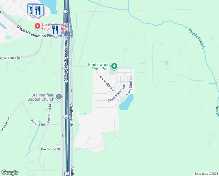 map of restaurants, bars, coffee shops, grocery stores, and more near 3275 Roundabout Drive in Middleburg