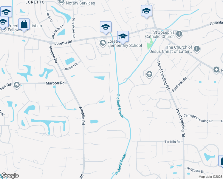 map of restaurants, bars, coffee shops, grocery stores, and more near 12155 Ambrosia Court in Jacksonville