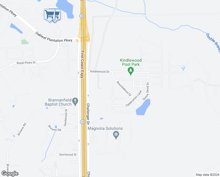 map of restaurants, bars, coffee shops, grocery stores, and more near 897 Sunny Stroll Drive in Middleburg