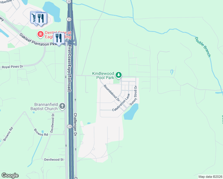 map of restaurants, bars, coffee shops, grocery stores, and more near 3302 Roundabout Drive in Middleburg