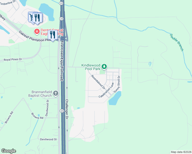 map of restaurants, bars, coffee shops, grocery stores, and more near 3316 Roundabout Drive in Middleburg