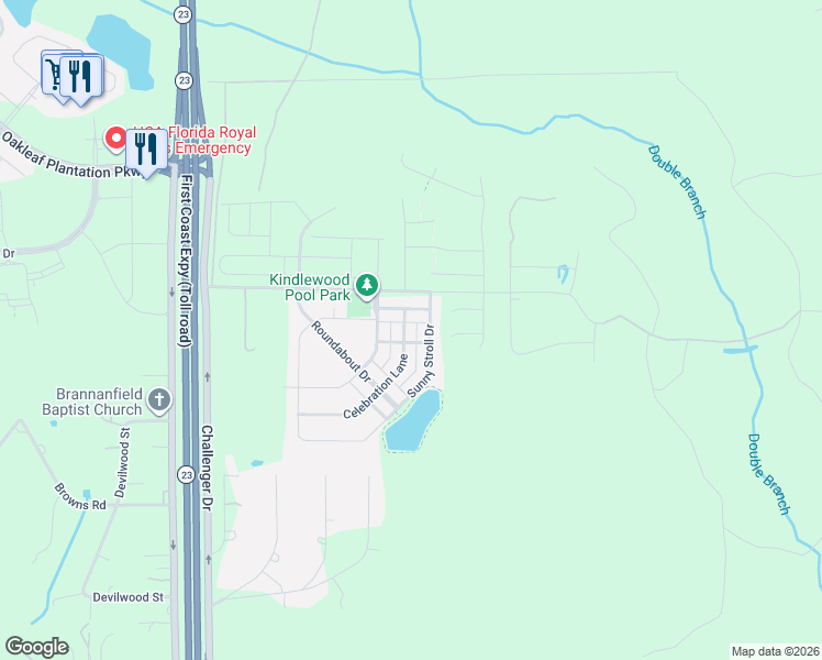 map of restaurants, bars, coffee shops, grocery stores, and more near 3305 New Beginnings Lane in Middleburg
