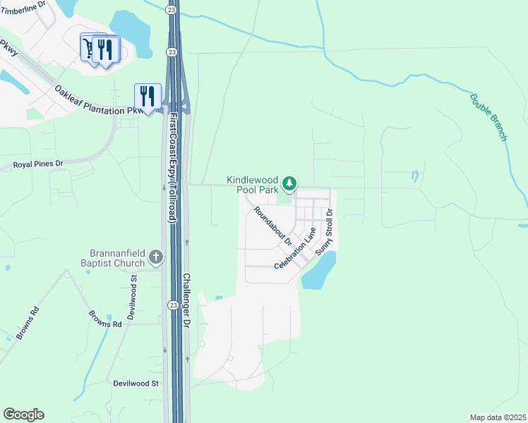 map of restaurants, bars, coffee shops, grocery stores, and more near 3320 Roundabout Drive in Middleburg