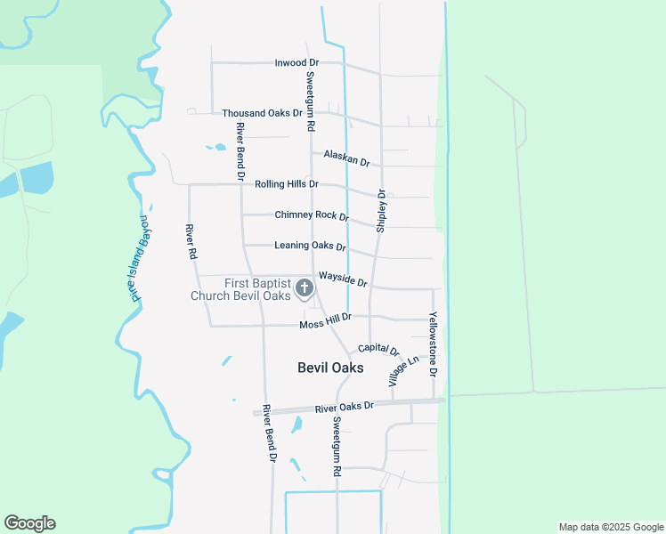 map of restaurants, bars, coffee shops, grocery stores, and more near 13450 Wayside Drive in Beaumont