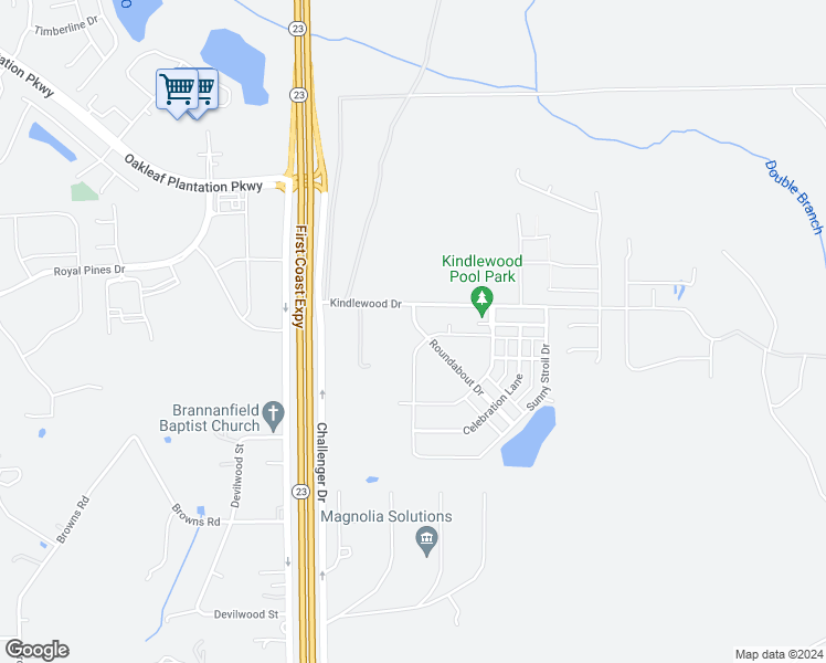 map of restaurants, bars, coffee shops, grocery stores, and more near 3353 Roundabout Drive in Middleburg